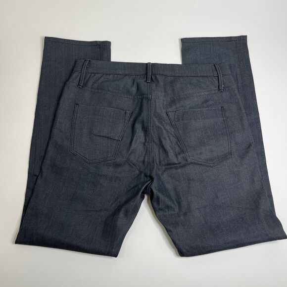 Matias Sol Jeans Men's Size 34 Blue Mid Rise Slim Taper Fit Denim Made In USA - Picture 6 of 16